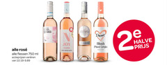  rose 750 rosee flessen ml varieeren grigio blush pinot halve 