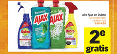  ajax dubro allesreiniger badkamerreiniger ontvetter 2 99 formule kalkaanslag badkamer reiniger onverslaanbare glans 5x actions werking fraicheur eucalyptus les des fleurs teen vet varieeren productvarianten multi 