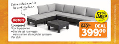  loungeset 6 250 keter personen stel wens modulair systeem stuk deal tv 