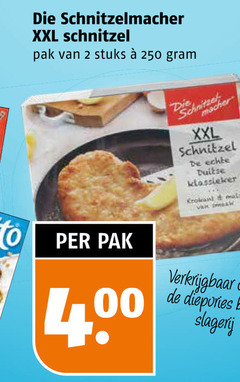  varkensschnitzel 2 250 xxl schnitzel pak stuks macher duitse klassieker krokant slagerij 