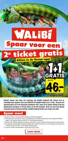 klik op dit plaatje voor een vergroting en voor vergelijkbare aanbiedingen gerelateerd aan
1 11 15 31 46 walibi spaar 2 ticket 2e volle spaarkaart beleef dag avontuur holland namelijk weer sparen t.w.v. spectaculaire rit achtbaan waai super swing spetterend crazy river grande groep vrienden familie scan koning kaart 2. zaterdag automatisch digitale zegel 3. zegels druk verzilver kortingscode ontvangen uiterlijk woensdag oktober 5. verzilveren lees 1 11 15 31 46 walibi spaar 2 ticket 2e volle spaarkaart beleef dag avontuur holland namelijk weer sparen t.w.v. spectaculaire rit achtbaan waai super swing spetterend crazy river grande groep vrienden familie scan koning kaart 2. zaterdag automatisch digitale zegel 3. zegels druk verzilver kortingscode ontvangen uiterlijk woensdag oktober 5. verzilveren lees