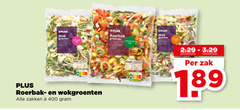  groentenpakket 400 wok groenten roerbak chinese italiaanse stil wokgroenten zakken zak 