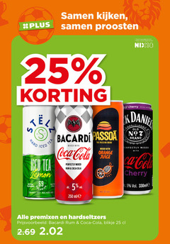 hard seltzer mixdrank 5 18 25 69 250 proosten jaar alcohol nix18 tee iced tea lemon natural calories gluten free cherry mixed with daniel old bacardi passoa coca cola perfectly rum passion drink orange juice brand premixen blikje 