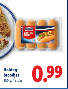  broodjes 4 250 mcennedy hot dog hotdogsaus stuks 