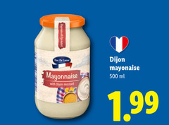  mayonaise 500 with dijon mustard coeur ml 