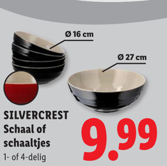  schaaltje 4 16 silvercrest schaal schaaltjes delig cm 