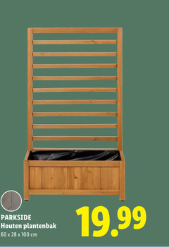  plantenbak 28 60 100 parkside houten cm 