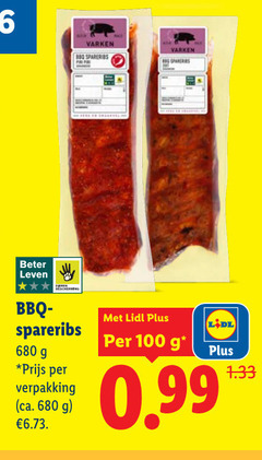  spareribs 100 beter leven varken bog bbq l dl ca. 