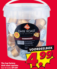 klik op dit plaatje voor een vergroting en voor vergelijkbare aanbiedingen gerelateerd aan
the cup factory koffiecups 9 50 dark roast capsules box stuks cups roasted inhoud the cup factory koffiecups 9 50 dark roast capsules box stuks cups roasted inhoud