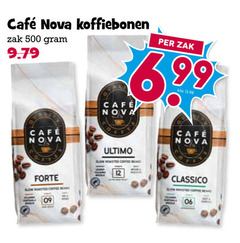  cafe nova koffiebonen 12 500 mcafee zak kilo ultimo forte classico 