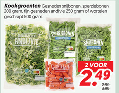  snijbonen andijvie worteltjes sperziebonen 2 200 250 300 500 kookgroenten gesneden fijn wortelen geschrapt grootverpakking ge 