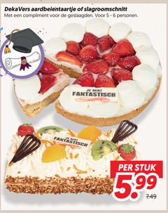 klik op dit plaatje voor een vergroting en voor vergelijkbare aanbiedingen gerelateerd aan
slagroomschnitte taart 5 6 deka vers aardbeientaartje slagroomschnitt geslaagden personen stuk slagroomschnitte taart 5 6 deka vers aardbeientaartje slagroomschnitt geslaagden personen stuk