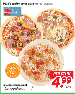 klik op dit plaatje voor een vergroting en voor vergelijkbare aanbiedingen gerelateerd aan
verse pizza keuken pak wedstrijd voetbal kwekkeboom stuk 4 99 verse pizza keuken pak wedstrijd voetbal kwekkeboom stuk 4 99