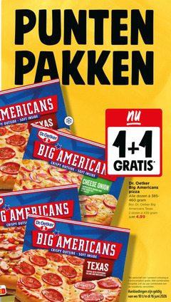 dr oetker diepvriespizza 1 2 3 10 16 punten pakken americans outside soft inside dr.oetker big american crispy cheese onion topped with onions and four variatie dr. pizza dozen texas salami mozzarella aanschaf combinaties let combinatie juni 