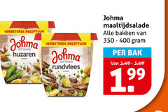  johma salade huzarensalade receptuur twente huzaren rundvlees maaltijdsalade bakken bak 