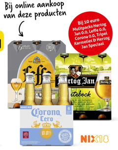  hertog jan leffe speciaalbieren 2 6 10 33 100 online 0.0 corona tripel karmeliet anno ingredients cerveza frisse volle rijke zoete glas nix18 