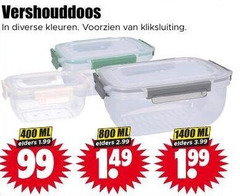  vershouddozen 99 400 vershouddoos kleuren kliksluiting ml elders 3.99 