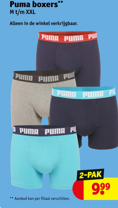  heren boxershorts 2 puma boxers xxl aanbod filiaal pak 
