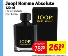  joop eau de parfum 120 homme absolute ml heren 