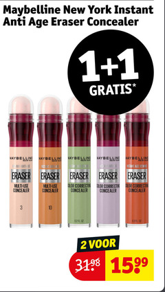 klik op dit plaatje voor een vergroting en voor vergelijkbare aanbiedingen gerelateerd aan
maybelline concealers 1 2 3 10 new york instant anti visage eraser concealer ge at rewind multi use color correcting oz maybelline concealers 1 2 3 10 new york instant anti visage eraser concealer ge at rewind multi use color correcting oz