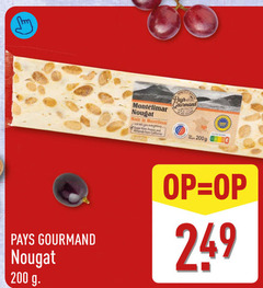  noga 200 pays gourmand nougat montelimar you sugar from france and almonds california 