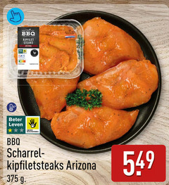  kipfilet bbq steaks arizona beter leven dieren bescherming scharrelei 