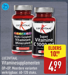  lucovitaal multivitaminen 60 100 vito fe mg multi super vitaminen mineralen suikervrij aardbei ananas kauwtabletten vitamine one day meerdere stuks elders 