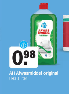  albert heijn huismerk afwasmiddel 1 afwas middel original ultra ontvettend fles liter 
