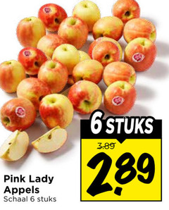 pink lady appels 6 schaal stuks 