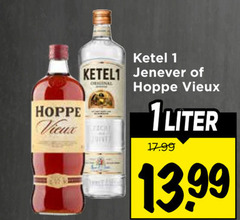  hoppe ketel 1 jenever vieux ketel1 original liter 