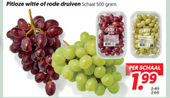  druiven 500 pitloze witte rode schaal 