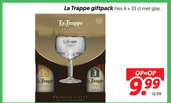  la trappe speciaalbieren 1 4 33 trappen giftpack fles glas trappist b blond proef stilte content 