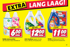 klik op dit plaatje voor een vergroting en voor vergelijkbare aanbiedingen gerelateerd aan
robijn ariel wasverzachter wasmiddel 2 10 25 44 45 600 lang laag mega pack stuks flacon ml xxl fles color vloeibaar regular 1 liter wasbeurten klein 20 15 19 robijn ariel wasverzachter wasmiddel 2 10 25 44 45 600 lang laag mega pack stuks flacon ml xxl fles color vloeibaar regular 1 liter wasbeurten klein 20 15 19