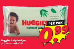  huggies billendoekjes 99 comfort pak natural care babydoekjes stuks 