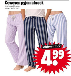  herenpyjamabroek damespyjamabroek geweven pyjamabroek kleuren maten xxl elders 