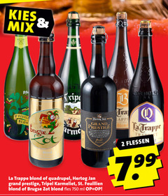  hertog jan la trappe brugse zot karmeliet speciaalbieren 2 750 mix ripe b grand prestige blond trappen flessen quadrupel tripel st. fles ml 