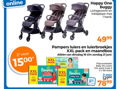  luiers luierbroekjes 1 2 3 16 50 1500 online happy one buggy lichtgewicht inklapbaar hand 2e pampers xxl pack baby dry pants ultra protection vitra juni premium stok schots luier maat stuks protect 