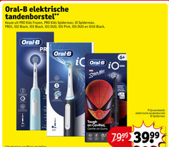  braun oral-b electrische tandenborstel 2 3 60 oral b elektrische pro kids frozen spiderman black duo pink cleaning modes min timer serie gum rem 3d technology technologie hard smart pressure sensor ultimate clean reinigung bio series marvel spider man 6 designed with and approved by inside tough gentle gums for sensitive speed reduction music 