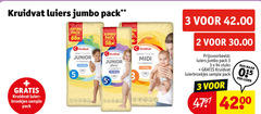  kruidvat huismerk luiers 2 3 5 jumbo pack luier broekjes sample junior skinprotect midi stuks luierbroekjes 