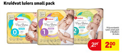  kruidvat huismerk luiers 2 3 18 20 100 180 200 small pack pour dagen new born extras skinprotect draagcomfort protection les fuites super mini 3-6 newborn stuks 