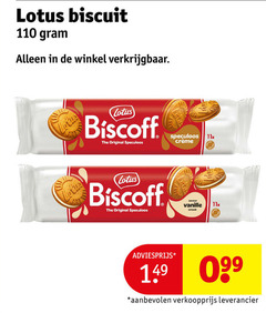  lotus biscuit biscoff original speculoos saveur vanille 