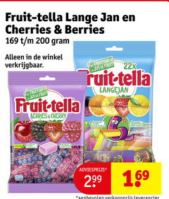 klik op dit plaatje voor een vergroting en voor vergelijkbare aanbiedingen gerelateerd aan
fruit-tella snoep 1 200 fruit lange jan cherries berries fruitsap cherry jus langejan natuurlijke kleuren couleurs naturelles smaakstoffen aromes naturals la fruittella naturel l ella fruit-tella snoep 1 200 fruit lange jan cherries berries fruitsap cherry jus langejan natuurlijke kleuren couleurs naturelles smaakstoffen aromes naturals la fruittella naturel l ella