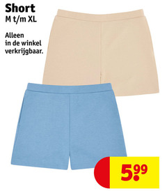  dames short xl 