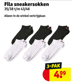  damessokken herensokken 3 fila sneakersokken 35 46 pak 