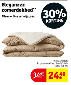  dekbed 30 200 zomerdekbed online brush cm 