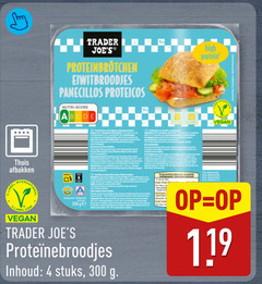 broodjes 4 300 thuis afbakken label nationaal trader high protein panecillos nutri score ge inhoud stuks 