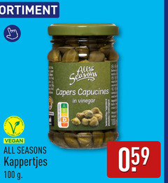  kappertjes 100 assortiment med 00 label international all seasons vinegar serveersuggestie 
