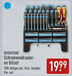 klik op dit plaatje voor een vergroting en voor vergelijkbare aanbiedingen gerelateerd aan
100 workzone schroevendraaier bitset houder 100 workzone schroevendraaier bitset houder