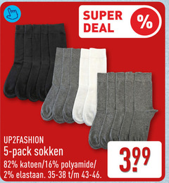  damessokken herensokken 2 5 16 super deal pack sokken katoen polyamide elastaan 