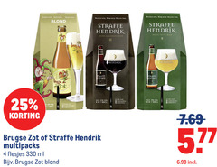  straffe hendrik brugse zot speciaalbieren 4 6 9 11 25 330 belgisch bier belge blond belgian beer biere quadrupel ii tripel multipacks ml raffi 